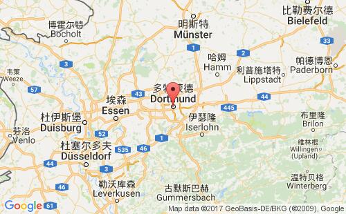 德國(guó)港口多特蒙德dortmund港口地圖