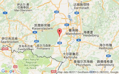 德國(guó)港口諾伊施塔特neustadt港口地圖
