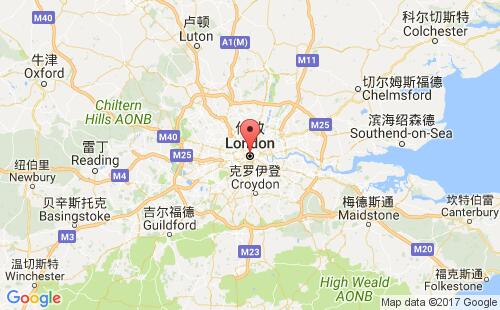 英國港口倫敦london港口地圖