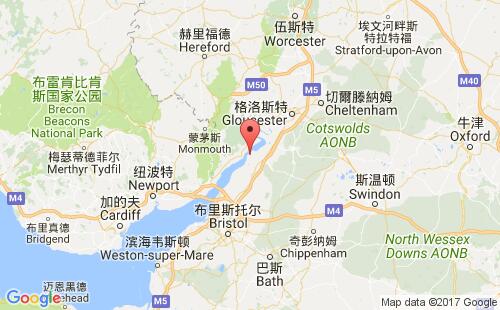 英國港口夏普內(nèi)斯sharpness港口地圖