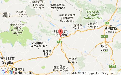 美國海運港口科爾多瓦cordova港口地圖