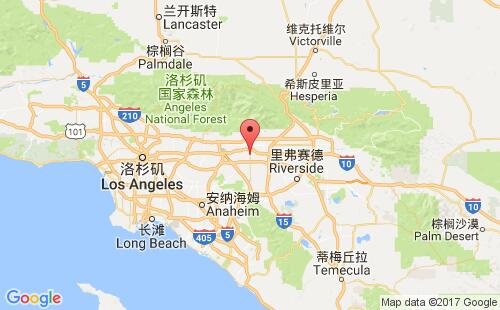 美國海運(yùn)港口安大略湖ontario,ca港口地圖